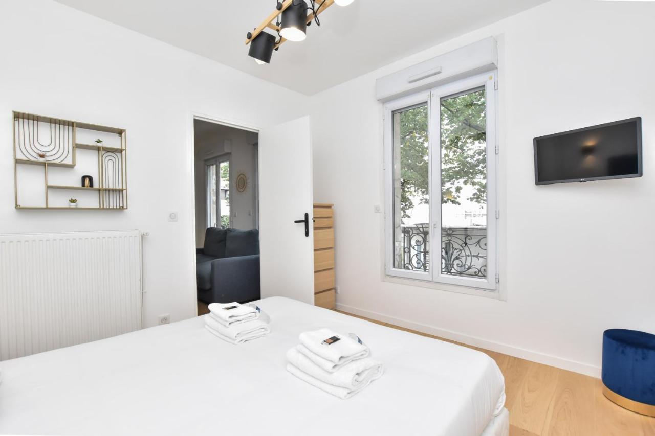 Cosy 1Br - Place Saint Fargeau Apartment Paris Exterior foto